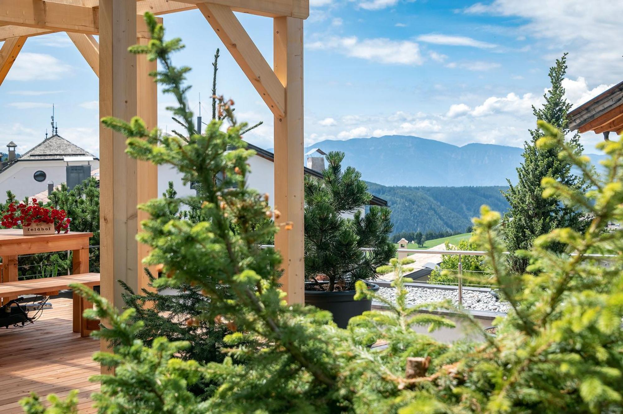 Apparthotel Feldhof - Living And Bistro โนวาโปเนนเต ภายนอก รูปภาพ